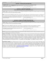 VA Form 20-10207 Priority Processing Request, Page 5