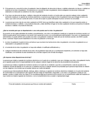 Formulario 0065-S Informacion Sobre El Monitoreo Electronico Autorizado Para Centros Para Convalecientes - Texas (Spanish), Page 3