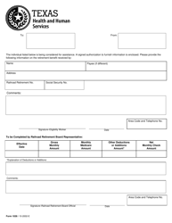 Railroad Retirement Income Tax Form