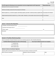 Form 1050 Nursing Facility or Crisis Diversion Plan - Texas, Page 4