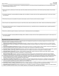 Form 1064 Habilitative Assessment - Texas, Page 6