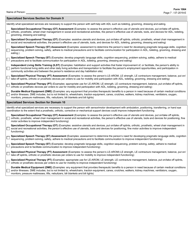 Form 1064 Habilitative Assessment - Texas, Page 7