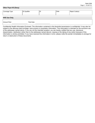 Form 1319 Pharmacy Claims Billing Request - Texas, Page 2