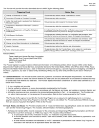 Form 1341 Pharmacy Enrollment Agreement - Texas, Page 4