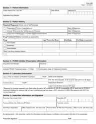 Form 1354 Pcsk9 Inhibitors Authorization Request (Medicaid Fee-For-Service) - Texas, Page 3