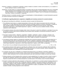 Form 1400 Debarment, Suspension, Ineligibility and Voluntary Exclusion for Covered Contracts Certification - Texas, Page 2