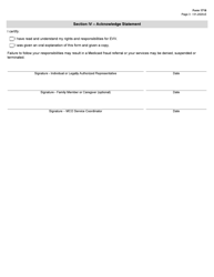 Form 1718 Electronic Visit Verification (Evv) Rights and Responsibilities (Managed Care Organization) - Texas, Page 3