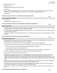 Form 1735-SP Service Provision Requirements Addendum - Star+plus Home and Community Based Services (Hcbs) Program - Texas, Page 2