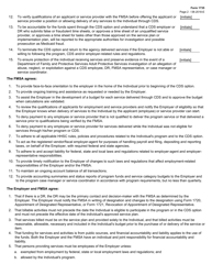 Form 1735 Employer and Financial Management Services Agency Service Agreement - Texas, Page 2
