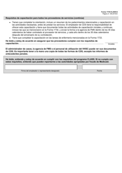Formulario 1735-CLASS-S Apendice Sobre Los Requisitos De Prestacion De Servicios - Servicios De Apoyo Y Asistencia Para Vivir En La Comunidad (Class) - Texas (Spanish), Page 4