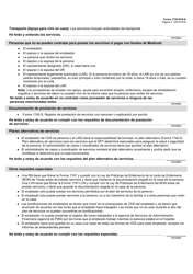 Formulario 1735-HCS-S Apendice Sobre Los Requisitos De Prestacion De Servicios - Programa De Servicios En El Hogar Y En La Comunidad (Hcs) - Texas (Spanish), Page 2