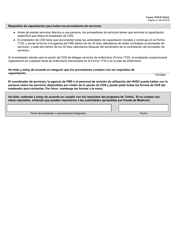 Formulario 1735-S-TXHML Apendice Sobre Los Requisitos De Prestacion De Servicios - Programa De Texas Para Vivir En Casa (Txhml) - Texas (Spanish), Page 4