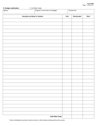 Form 2036 Budget for Purchase of Services - Texas, Page 7