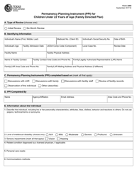 Form 2260 Download Fillable PDF or Fill Online Permanency Planning ...