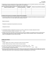 Formulario 2260-S Instrumento De Planeacion De La Permanencia (Ppi) Para Ninos Y Jovenes Menores De 22 Anos De Edad (Plan Dirigido Por La Familia) - Texas (Spanish), Page 3