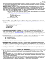 Form 2307 Rights and Responsibilities - Texas, Page 2