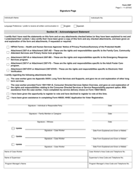 Form 2307 Rights and Responsibilities - Texas, Page 3