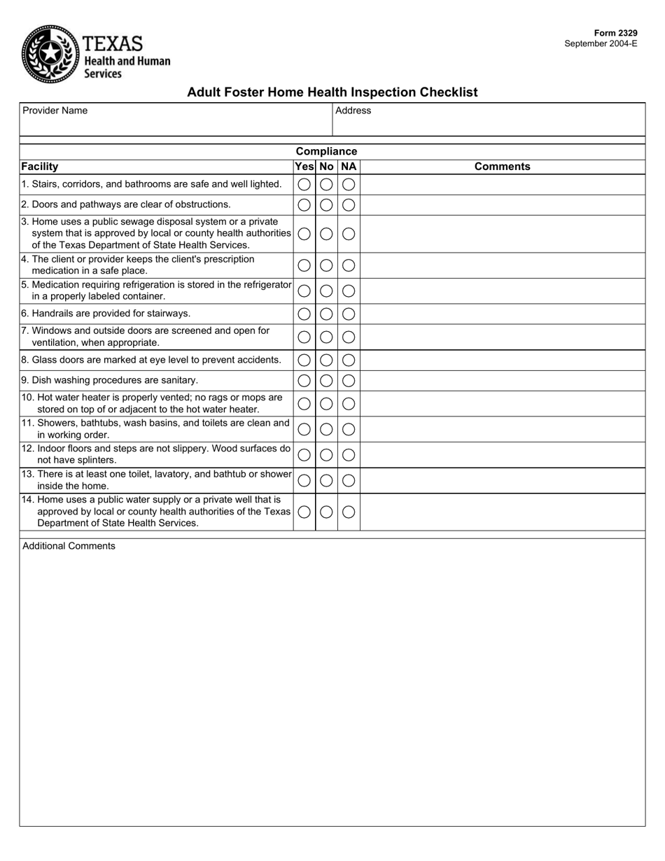 Foster Home Fire Safety Inspection Form Fill Online P - vrogue.co