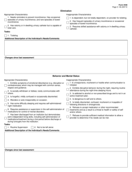 Form 2330 Assessment and Service Plan Approval for Adult Foster Care - Texas, Page 3