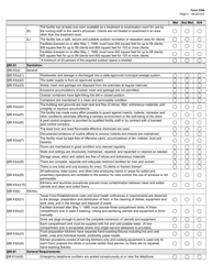 Form 2394 Day Activity and Health Services Facility Initial Life Safety Code Checklist - Texas, Page 3