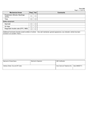 Form 2432 Community Living Assistance and Support Services (Class) and Deaf Blind With Multiple Disabilities (Dbmd) Vehicle Evaluation - Texas, Page 2