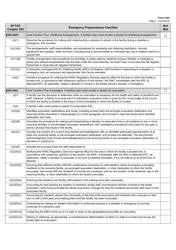 Form 2393 Assisted Living Facilities Emergency Preparedness Checklist - Texas, Page 3