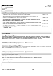 Form 2813 Youth Empowerment Services (Yes) Waiver Minor Home Modification (Mhm) Request - Texas, Page 3
