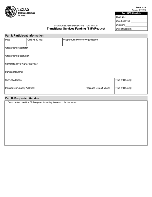 Form 2814  Printable Pdf