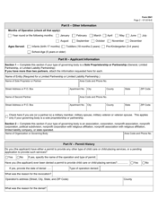 Form 2841 Small Employer-Based Child Care or Temporary Shelter Child Care Facility Application - Texas, Page 2