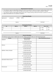 Form 2935 Admission Information - Texas, Page 4