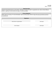 Form 2935 Admission Information - Texas, Page 6