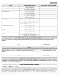 Formulario 2935-S Informacion Para La Inscripcion - Texas (Spanish), Page 5