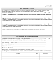 Formulario 2919-S Solicitud De Certificado De Registro - Texas (Spanish), Page 3