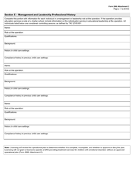 Form 2960 Attachment C General Residential Operations - Additional Operational Plan - Texas, Page 2