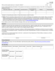 Form 2986 Listing Permit Request - Texas, Page 3