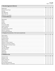 Form 3020 Uniform Assessment - Texas, Page 6