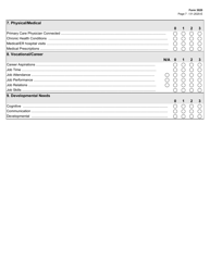 Form 3020 Uniform Assessment - Texas, Page 7