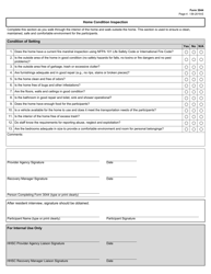 Form 3044 Home and Community Based Services Adult Mental Health (Hcbs-Amh) Settings Checklist - Texas, Page 4