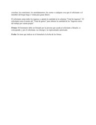 Instrucciones para Formulario 3051-S Oficina De Atencion Medica Primaria Y Especializada Declaracion De Ingresos De Trabajo Por Cuenta Propia - Texas (Spanish), Page 3