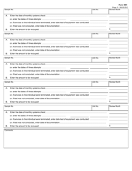 Form 3061 Emergency Response Services Financial Errors Standard - Texas, Page 2