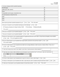 Form 3064 Application for Health Care Assistance - Texas, Page 2