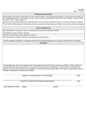 Form 3058 Children With Special Health Care Needs (Cshcn) Services Program Regional Verification Worksheet - Texas, Page 2