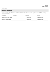 Form 3211 Ambulatory Surgical Center License Renewal Addendum - Texas, Page 2