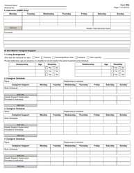 Form 3596 Personal Assistance Services (Pas)/Habilitation Plan - Texas, Page 7