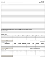 Form 3596 Personal Assistance Services (Pas)/Habilitation Plan - Texas, Page 8