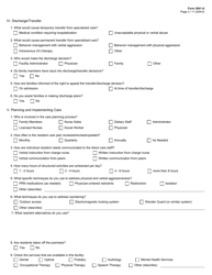Form 3641-A Alzheimer&#039;s Disclosure Statement for Nursing Facilities - Texas, Page 3