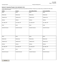 Form 3629 Individual Program Plan Addendum - Texas, Page 3
