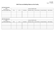 Form 3647 Assisted Living Disclosure Statement - Texas, Page 6
