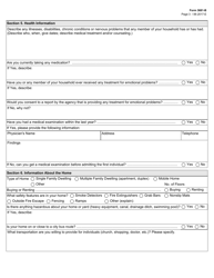 Form 3681-B Addendum B Community Services Contract Application - Adult Foster Care Provider Questionnaire - Texas, Page 3