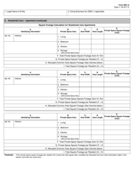 Form 3681-A Addendum A Community Services Contract Application - Texas, Page 2